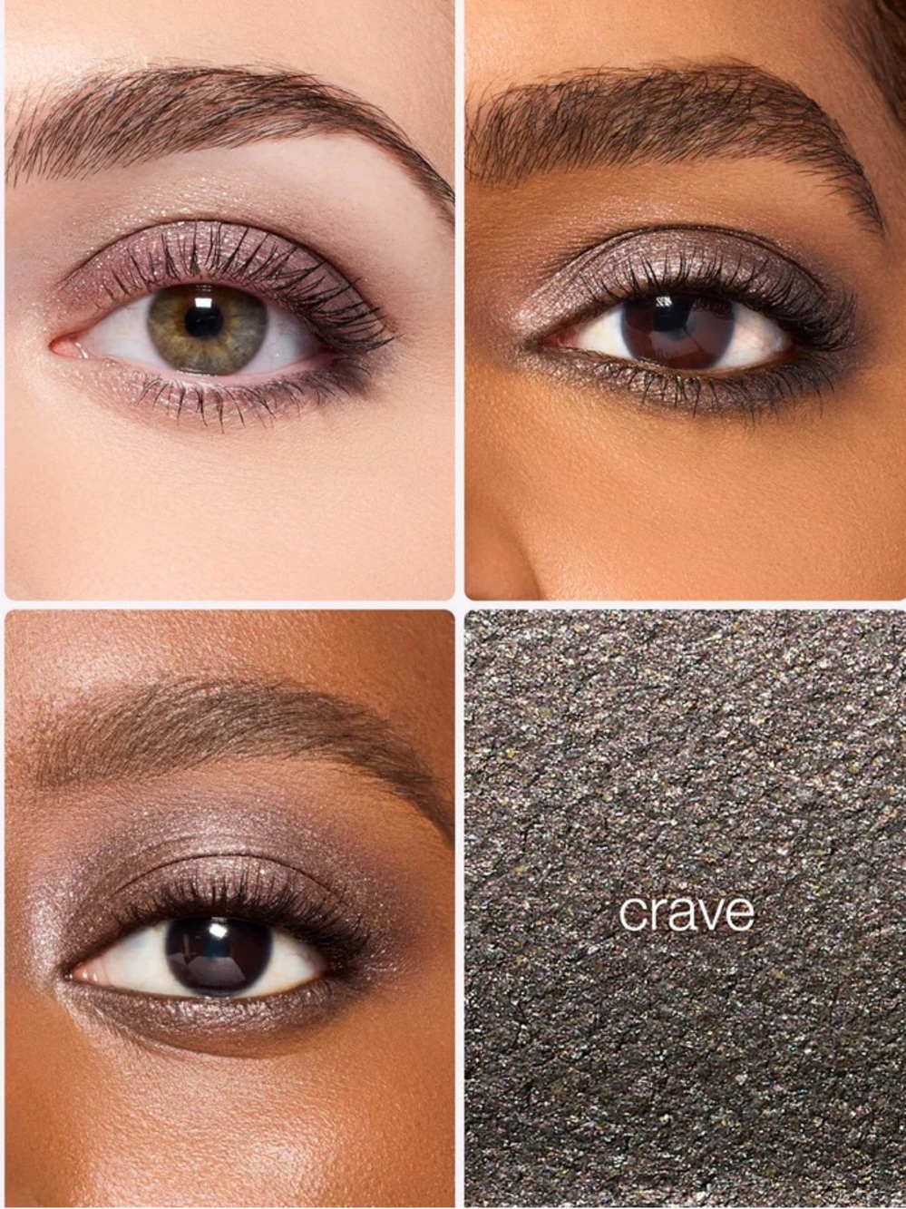 Tarte Crave smolderEYES Shadow Liner- metallic charcoal, waterproof, vegan